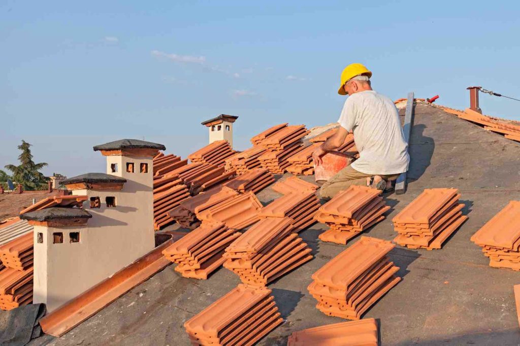 repair of roofs